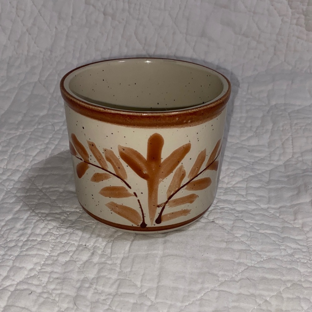 vintage Inarco Japan leaf design planter